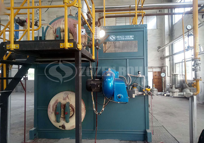 4 tph SZS condensing gas-fired boiler in Anhui