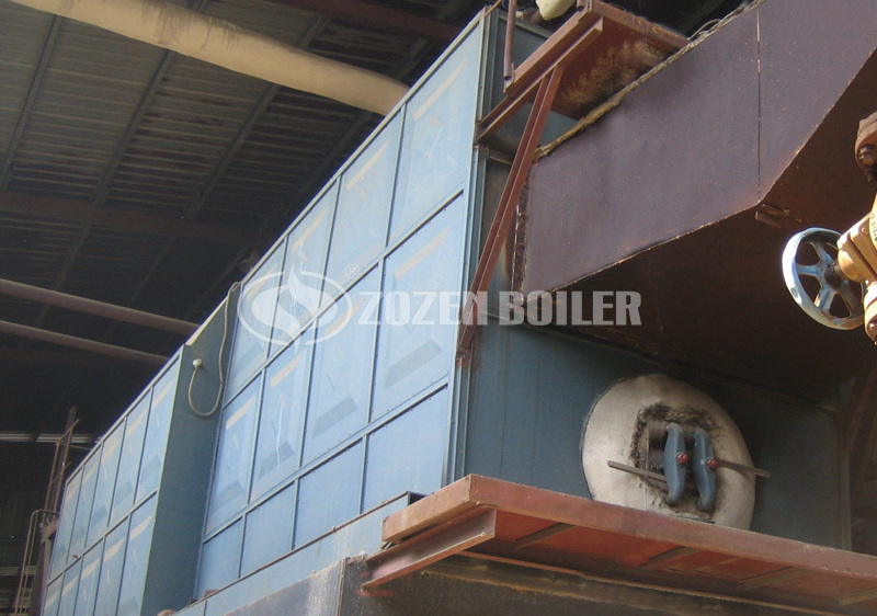 15tph coal-fired water tube boiler project for food industry