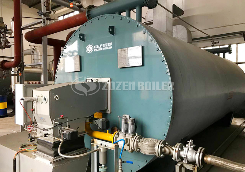 2.4MW YQW gas-fired thermal fluid heater for textile industry