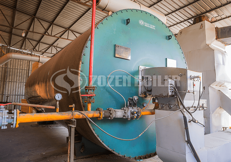 10.5 MW YY(Q)L thermal fluid heater for rubber plant