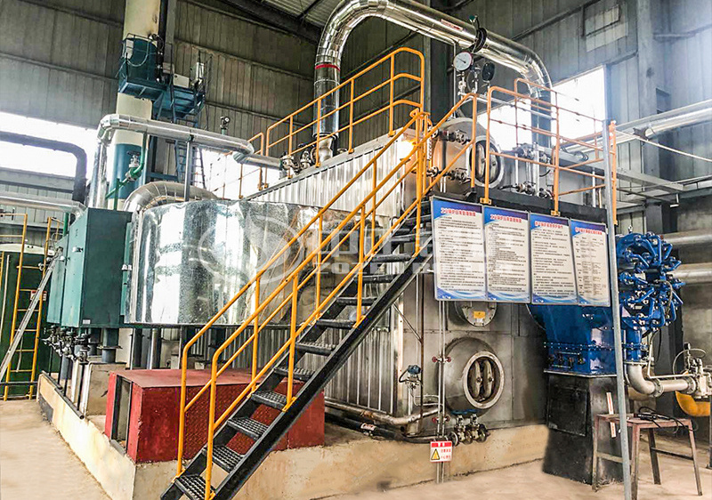 SZS series low NOx gas-fired saturated steam boiler for fruit juice industry