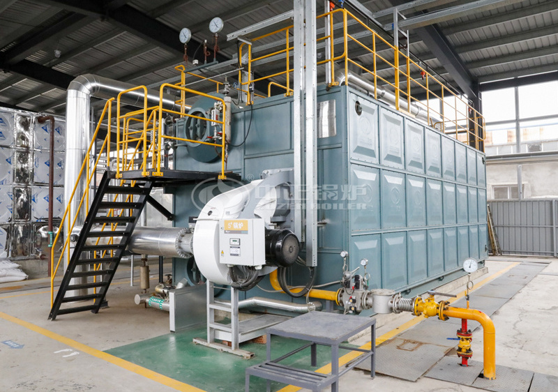 15 tph series gas-fired water tube boiler project for paper industry
