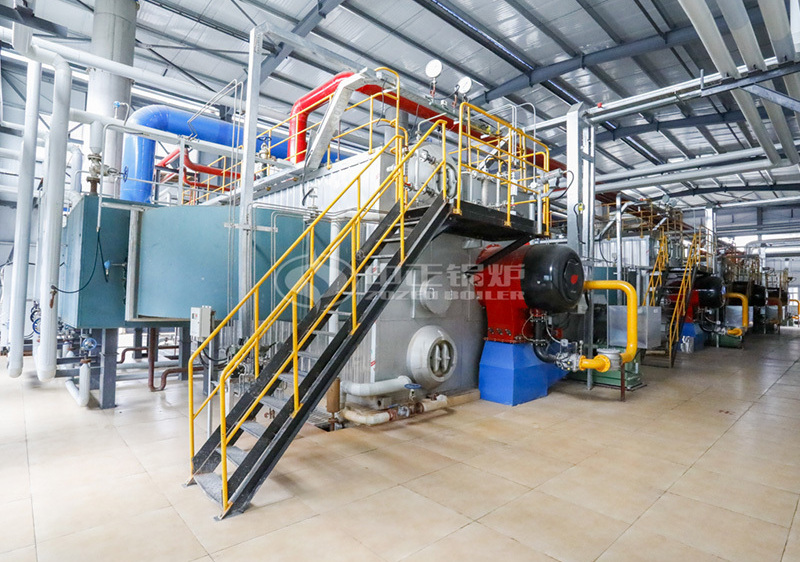 25 tph SZS condensing gas-fired steam boiler for non-ferrous industry