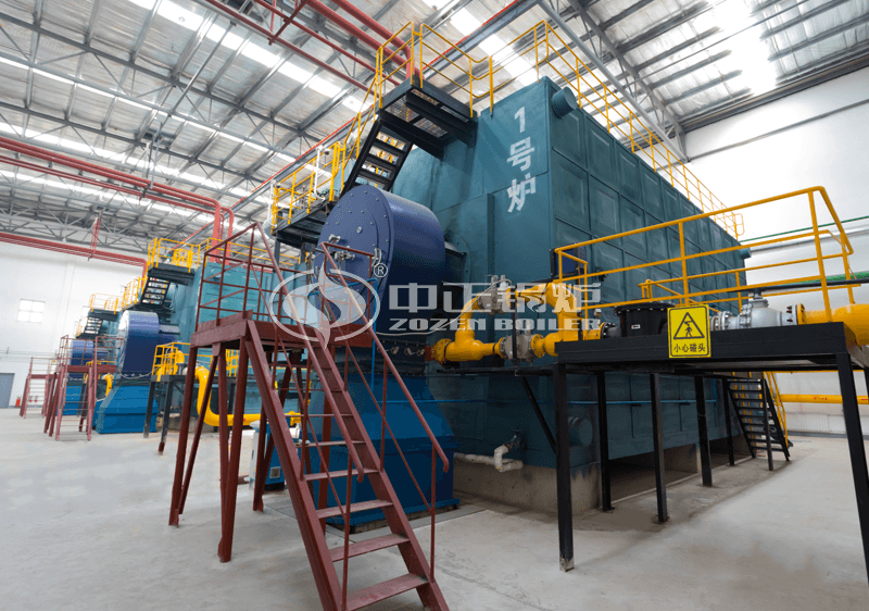 SZS series gas-fired superheated steam boiler project for heating industry