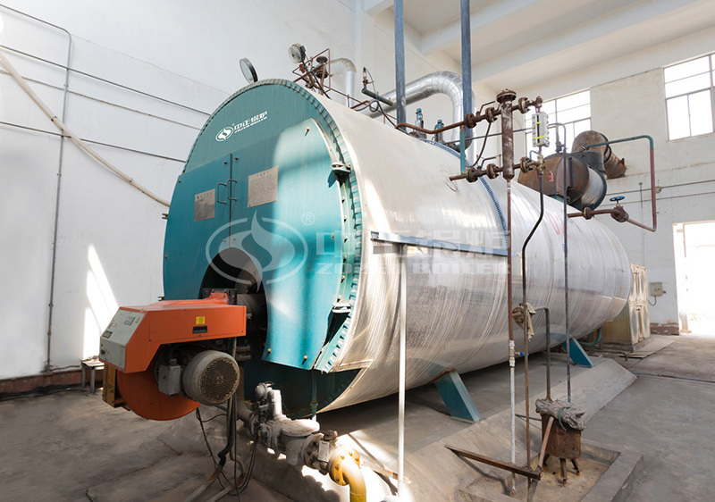 10 tph WNS series condensing gas-fired steam boiler project for chemical industry