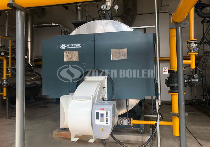 1.4MW WNS series gas-fired hot water boiler project for University of Science and Technology Beijing