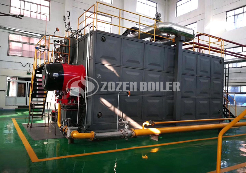 20 tph SZS gas-fired water tube boiler project for chemical industry