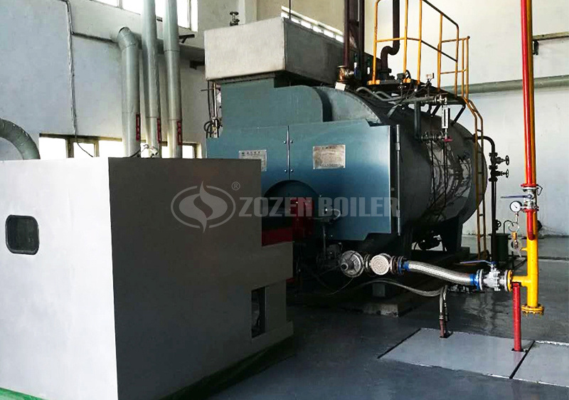 4 tph WNS series gas-fired fire tube boiler project for NongFu Spring