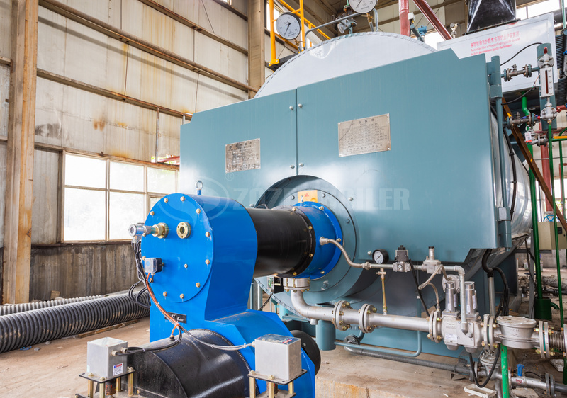 6 tph WNS gas-fired firetube boiler project for beverage industry