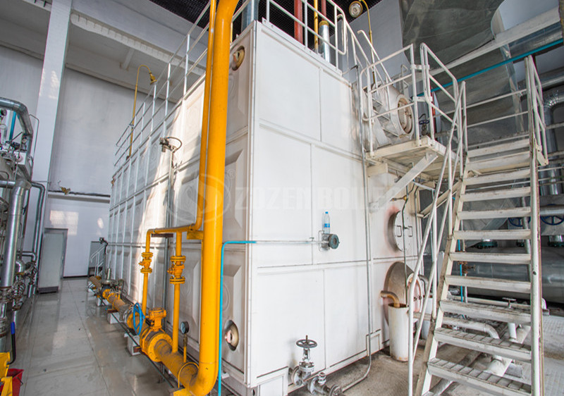 40 tph SZS gas-fired water-tube boiler project in Turkmenistan
