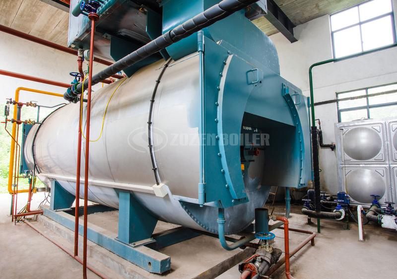 8 tph WNS gas-fired firetube boiler project for chemical industry
