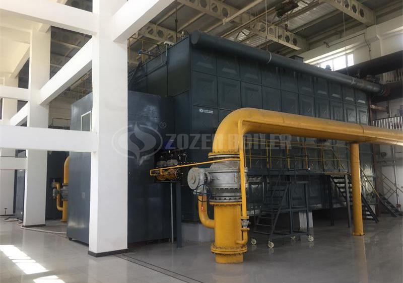 6 tph SZS condensing gas-fired boiler for  cable factory