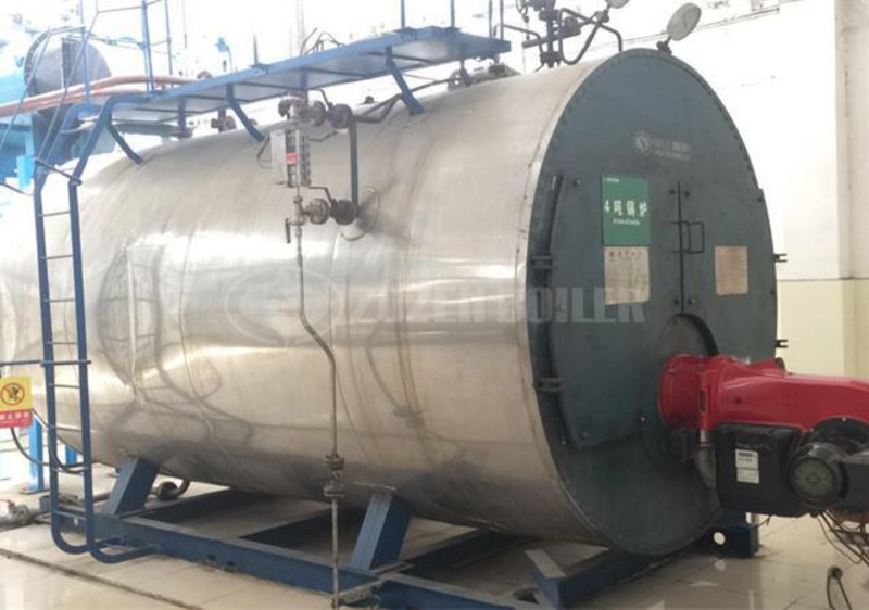 6 tph WNS condensing gas-fired steam boiler for pharmaceutical factory