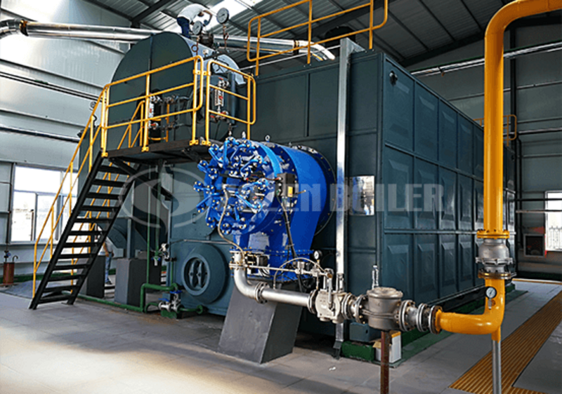 40 tph SZS condensing gas-fired boiler in Jiangxi