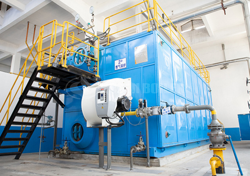 10 tph SZS condensing gas-fired boiler for cable industry