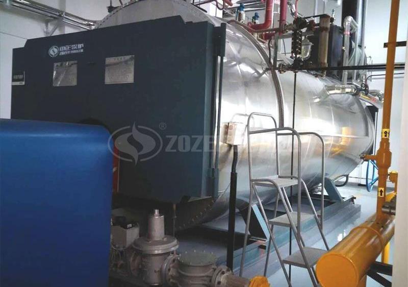 1 tph WNS condensing gas-fired boiler in Changzhou