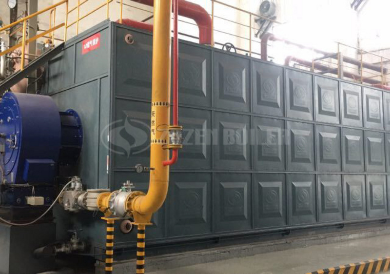 20 tph SZS condensing gas-fired steam boiler for paper industry