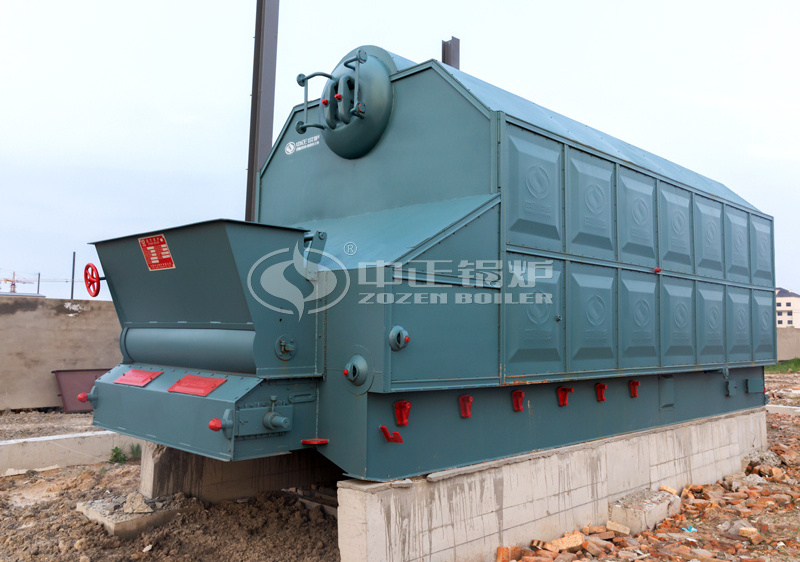 6 tph SZL series coal-fired chain grate steam boiler in Columbia