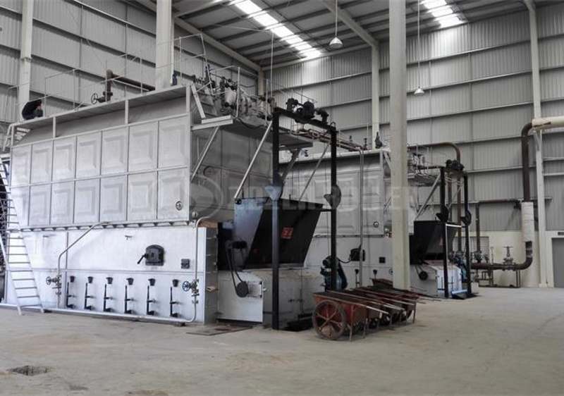10.5 MW SZL coal-fired hot water boiler for Xinjiang Police College