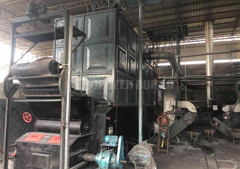 10 tph SZL coal-fired steam boiler for cigarette factory