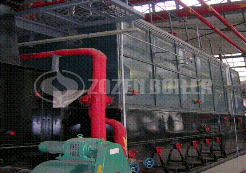 6 tph SZL coal-fired steam boiler for rubber industry