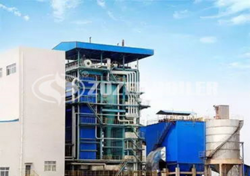 100 tph coal-fired steam boiler for paper industry in Sumatra