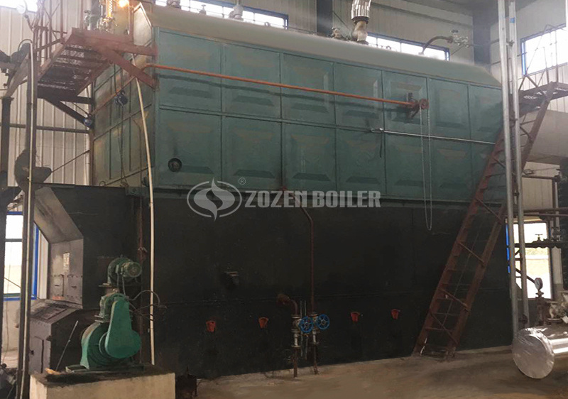 10 tph SZL biomass-fired water tube boiler project for paper industry