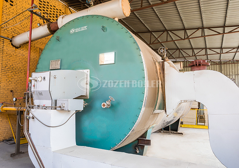 8.2MW YQW gas-fired thermal fluid heater for construction industry