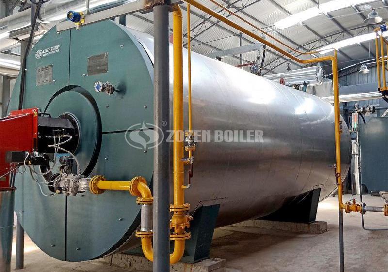 6MW YQW gas-fired thermal fluid heater for chemical industry