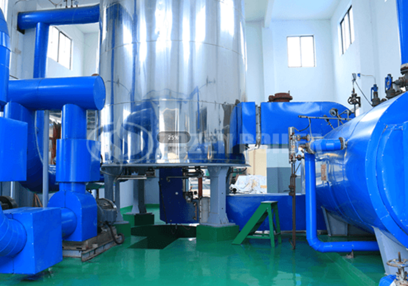6 MW YQW thermal fluid heater for chemical industry