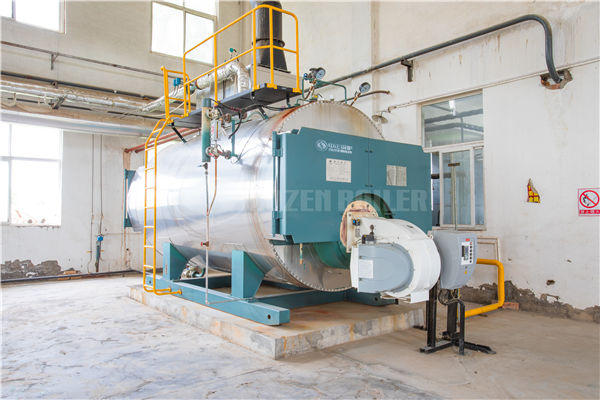 3.6 million kcal YQW series gas-fired horizontal thermal oil heater & waste heat boiler project for