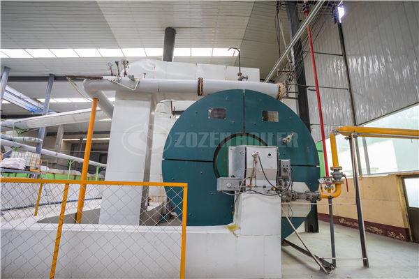 There is hammer sound, vibration and unstable pressure during the operation of thermal fluid heater.