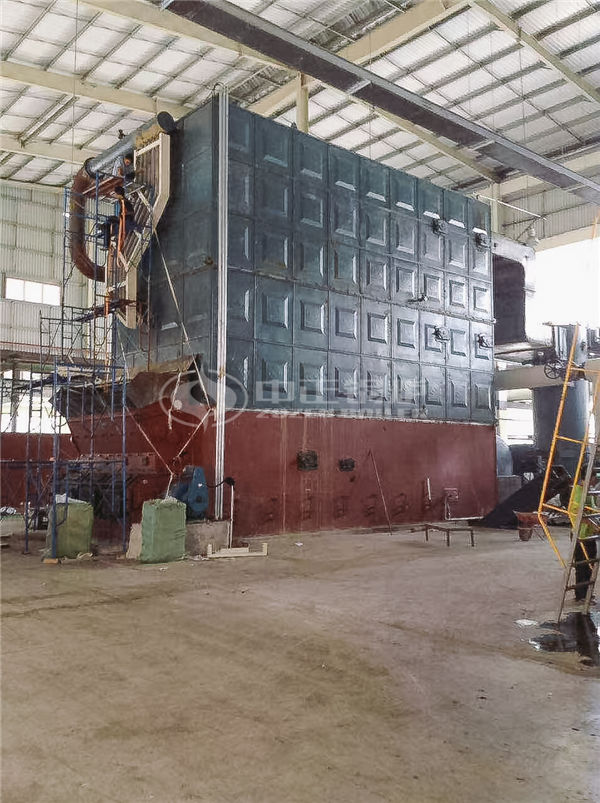 15 tph series gas-fired water tube boiler project for paper industry