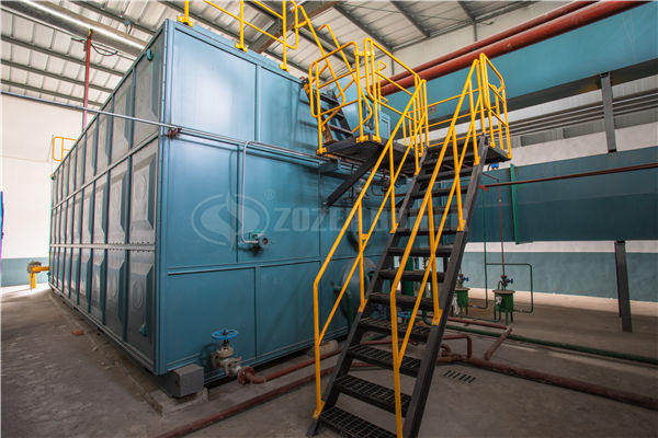 1.4 MW thermal fluid heater in Singapore