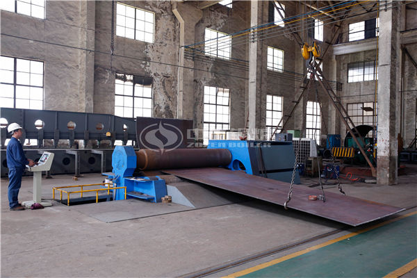 6 tph SZS condensing gas-fired boiler for  cable factory