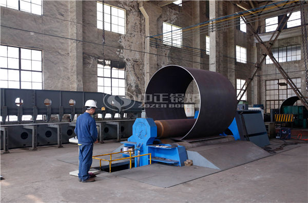 2tph WNS series condensing three-pass gas-fired and oil-fired steam boiler project for paper industr