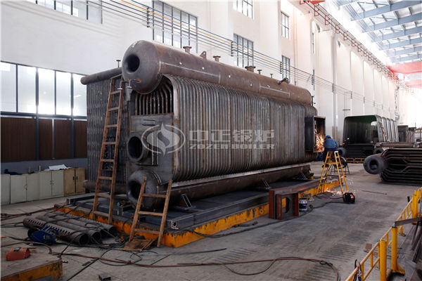 4 tph WNS series gas-fired fire tube boiler project for NongFu Spring