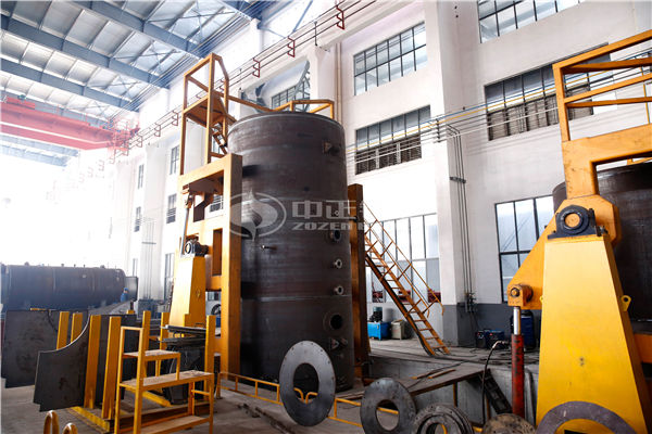 7MW WNS series gas-fired hot water boiler project for Sinopec Beijing Design Institute
