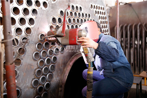 15 tph SZL biomass-fired steam boiler for textile factory