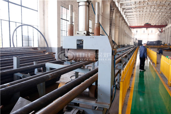 2.1MW horizontal gas-fired thermal fluid heater for chemical industry