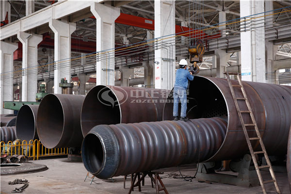 4 tph WNS series gas-fired fire tube boiler project for NongFu Spring