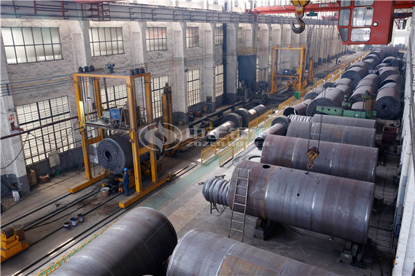 15tph SZS series condensing gas-fired steam boiler project for chemical industry