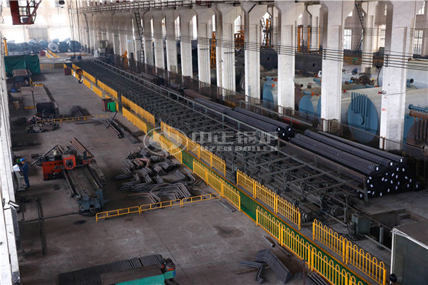35 tph SHL series field assembled chain grate steam boiler for oil refining industry