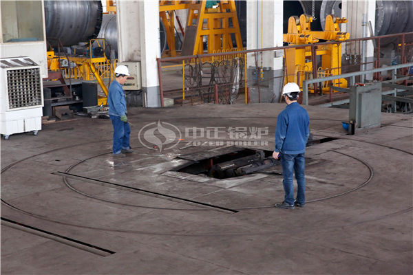 2tph WNS series condensing three-pass gas-fired and oil-fired steam boiler project for paper industr