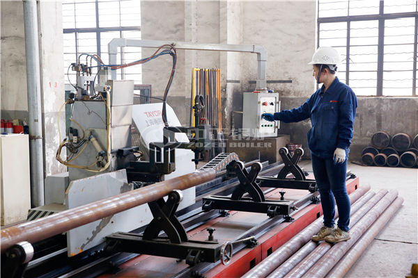 25 tph SZS condensing gas-fired steam boiler for non-ferrous industry