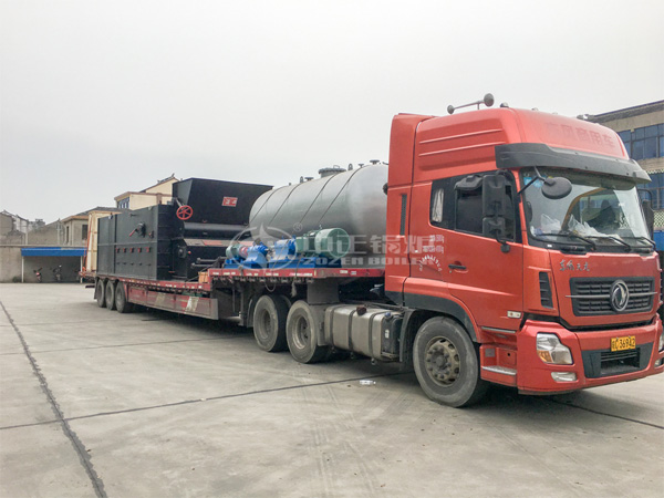 9.4MW YQW gas-fired thermal fluid heater for clean-energy industry
