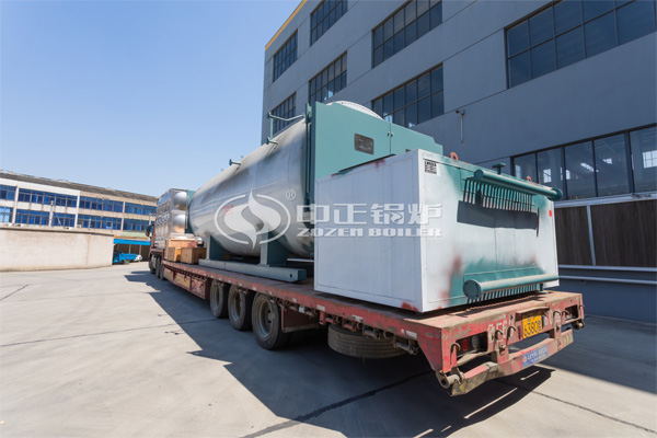 4 tph WNS series gas-fired fire tube boiler project for food industry