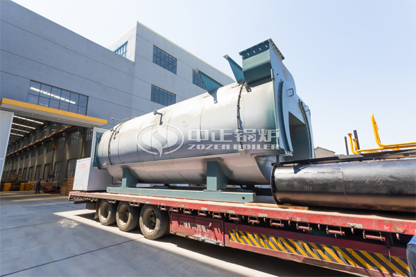 40 tph SZS condensing gas-fired boiler in Jiangxi