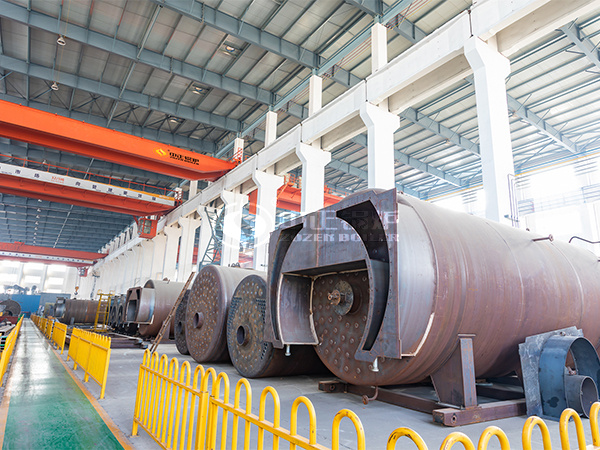 6 tph WNS series condensing gas-fired steam boiler for battery industry