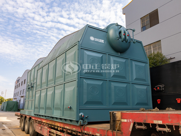 10.5 MW SZL coal-fired hot water boiler for Xinjiang Police College